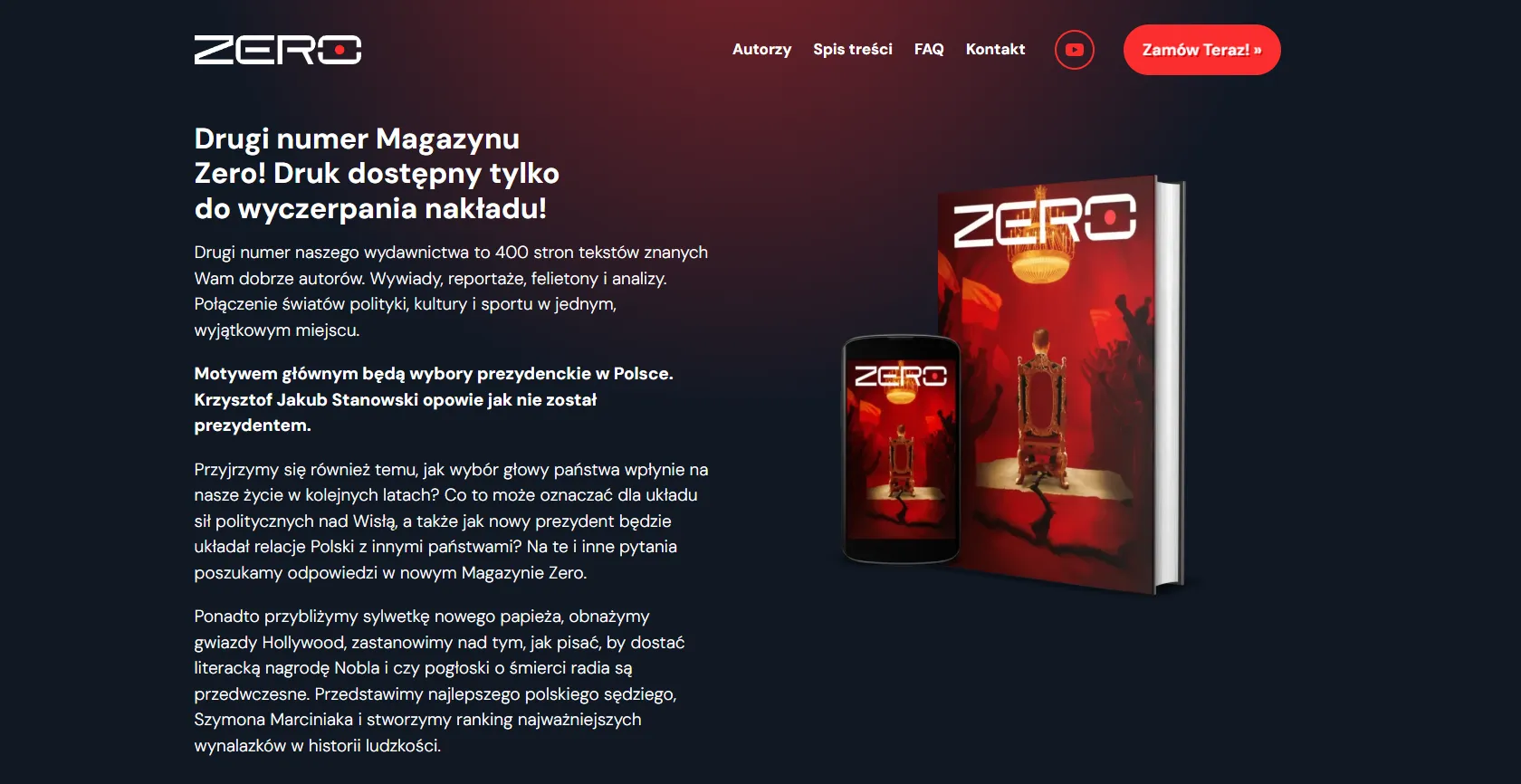 Przykład Landing Page